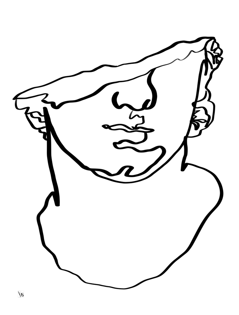 Bust of David